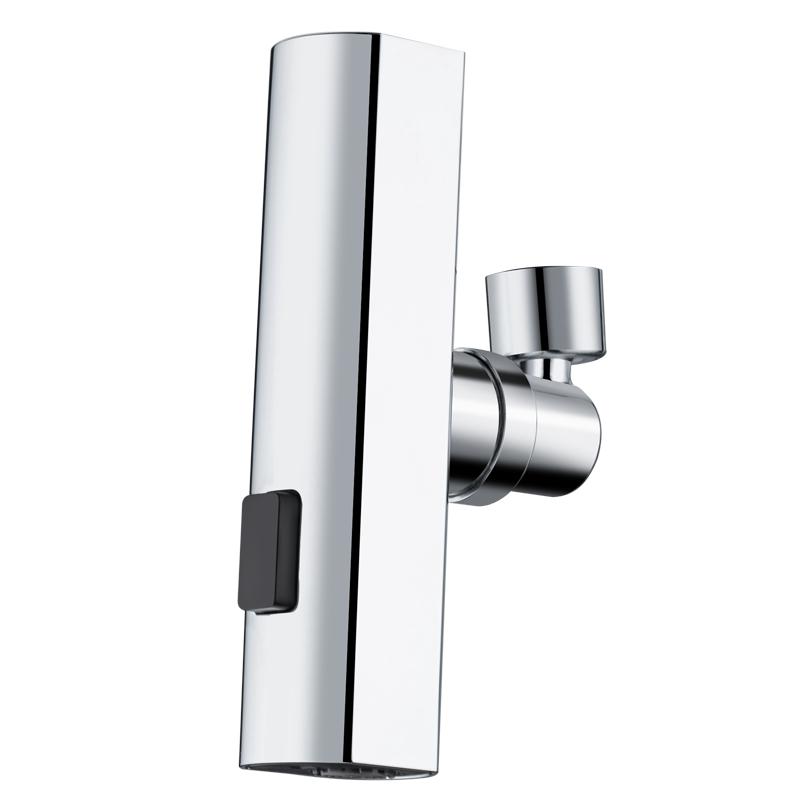 360° Swivel Tap Aerator 4 In 1 Kitchen Faucet Sink Tap Bathroom Spray Head Attachment Attachment Waterfall 15-22mm Water Saving Splash Proof 1