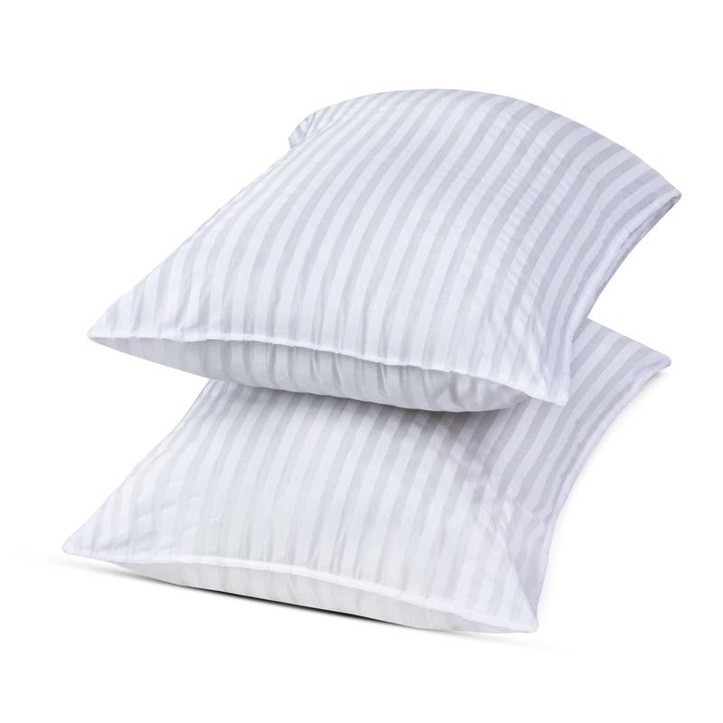 BHS Pillows - Pack of 4 Pillows / 2 Pairs of Extra Filled, Medium/Firm Mattress Feel, Anti-Allergic, Breathable 3