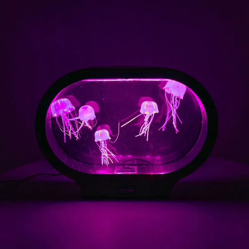 5pc Jellyfish Colour Changing Table Lamp 4