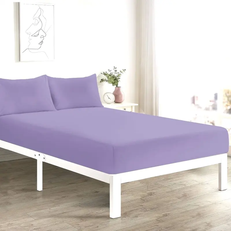 40cm Extra Deep Fitted Sheets - Available in Single,4FT ,Double ,King ,Super King sizes (Pillow cases sold separately) 4