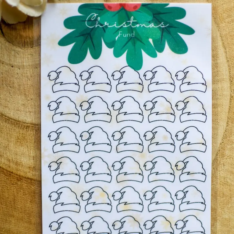 Christmas Savings Challenges | Money Saving Tracker | Budget Binders | Financial Journey | Personal Finance | Handmade | Budgeting Tool 2