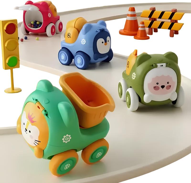 Sam's Truck Toys - Lion and Sheep Set, Safe and Engaging Baby Toys for 1 Year Old Boy and Up, Perfect Toddler Toys Gift for 2 Year Old Boys 1