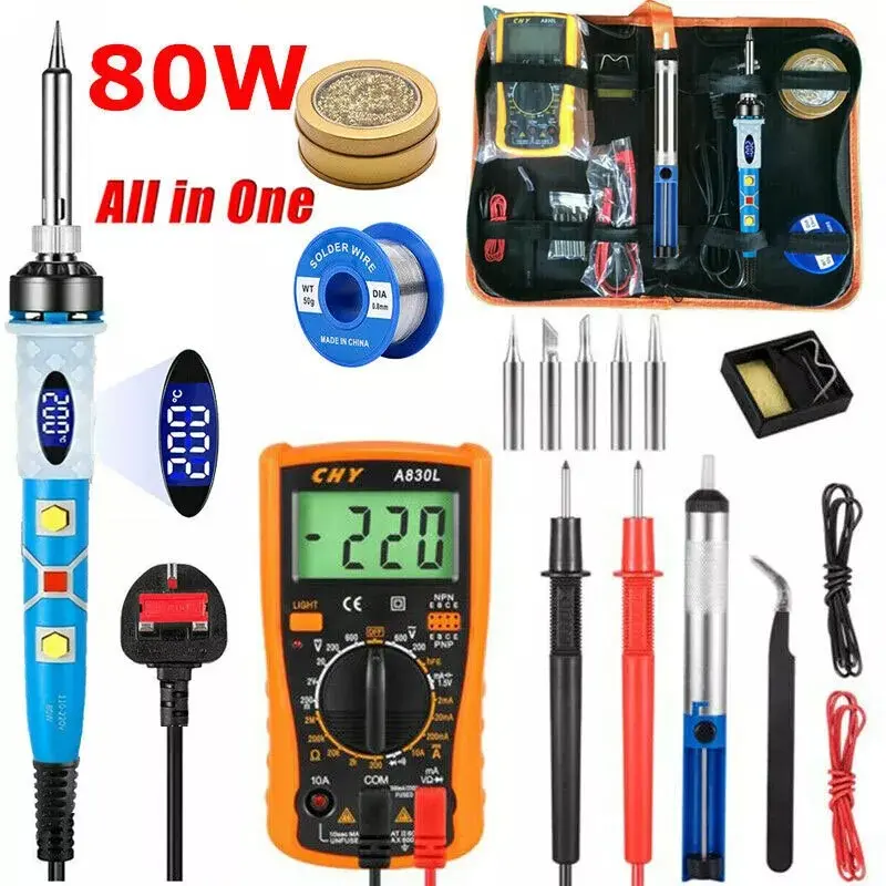 Iron Kit Electronics Welding Irons Solder Tools Adjustable Wire