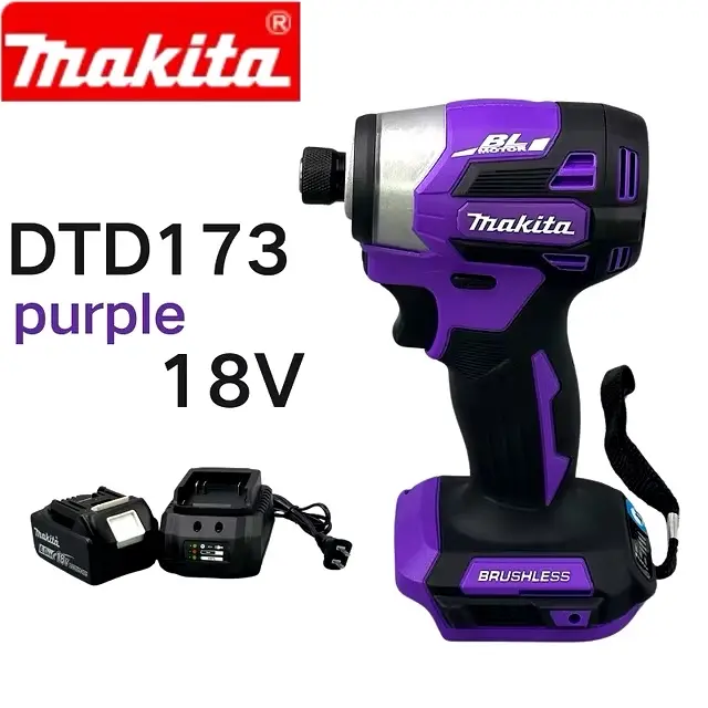 Makita DTD173 Screwdriver Impact Set Household Mini Rotary Tool+Makita