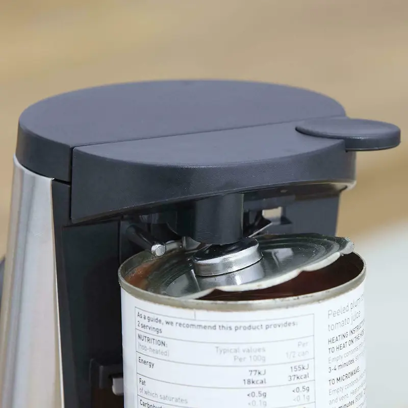 Swan 3 In 1 Multi Function Electric Can Tin Opener Bottle Opener Knife Sharpener Kitchen Lid 3