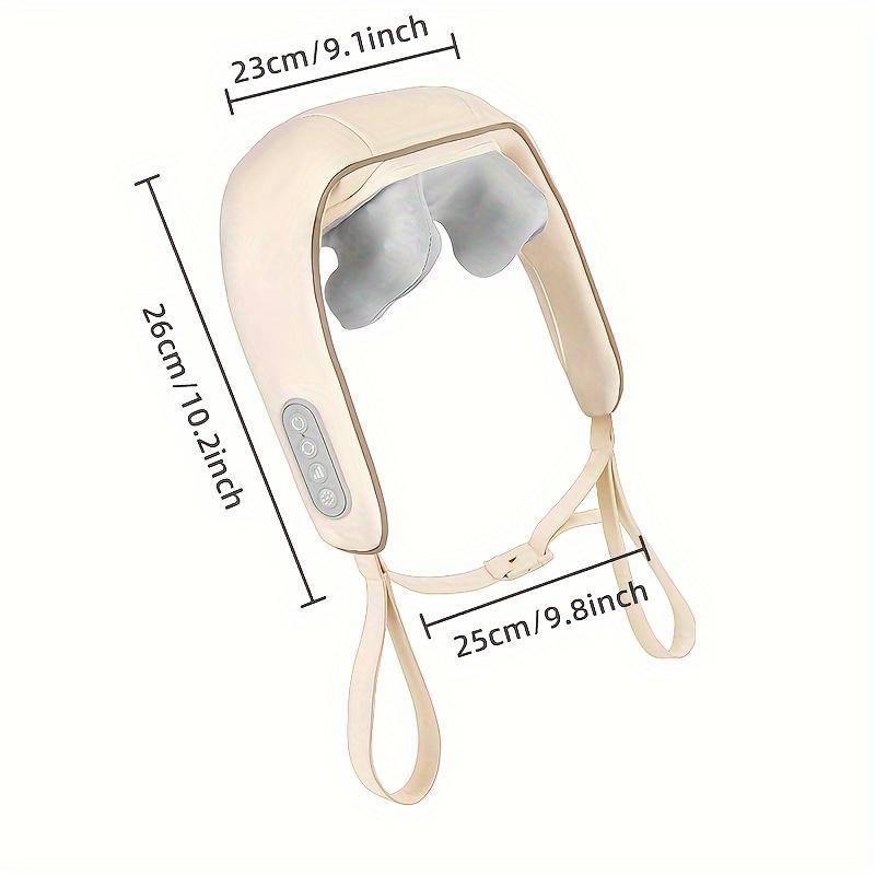 Shiatsu Shoulder And Neck Massager With Heat - Electric Acupressure Deep Kneading Massage For Hands-Free Relief - Ideal Gift For Parents, Elders, Men, And Women Comfort shiatsu  massager neck  massager 2