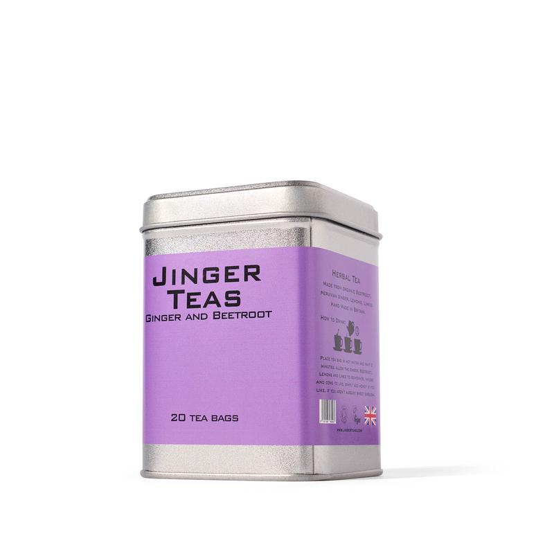 Jinger Teas Organic Ginger herbal Teas made in the uk 7
