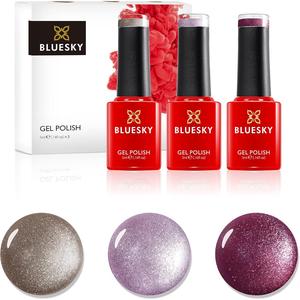 Bluesky 5D Cat Eye Gel Nail Polish, Magnetic Nail Art, Sparkling Lights,  10 ml Nail Care Manicure Cutics Cosmetic
