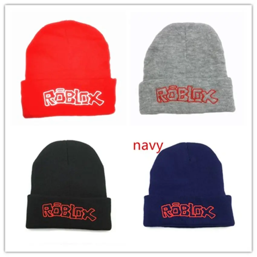 kids Roblox Beanie Hats Embroidered  Unisex Birthday Christmas Gifts NO GLOVES