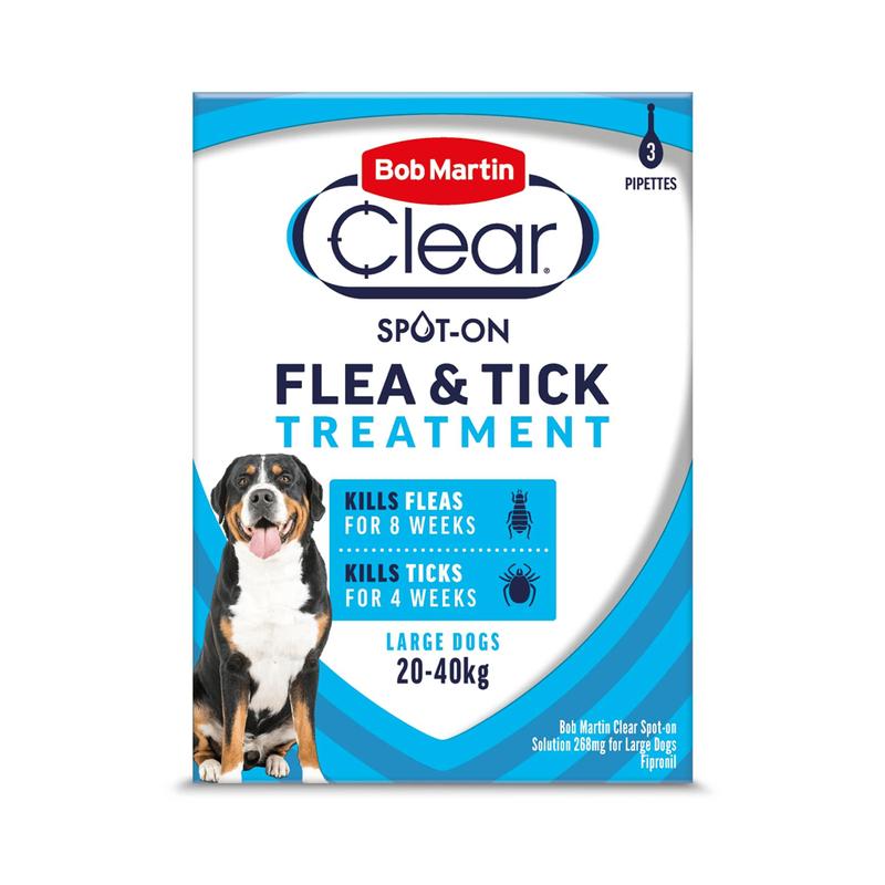 Bob Martin Flea Clear Fipronil Spot On Cat & Dog Flea Treatment Small Medium Large 4