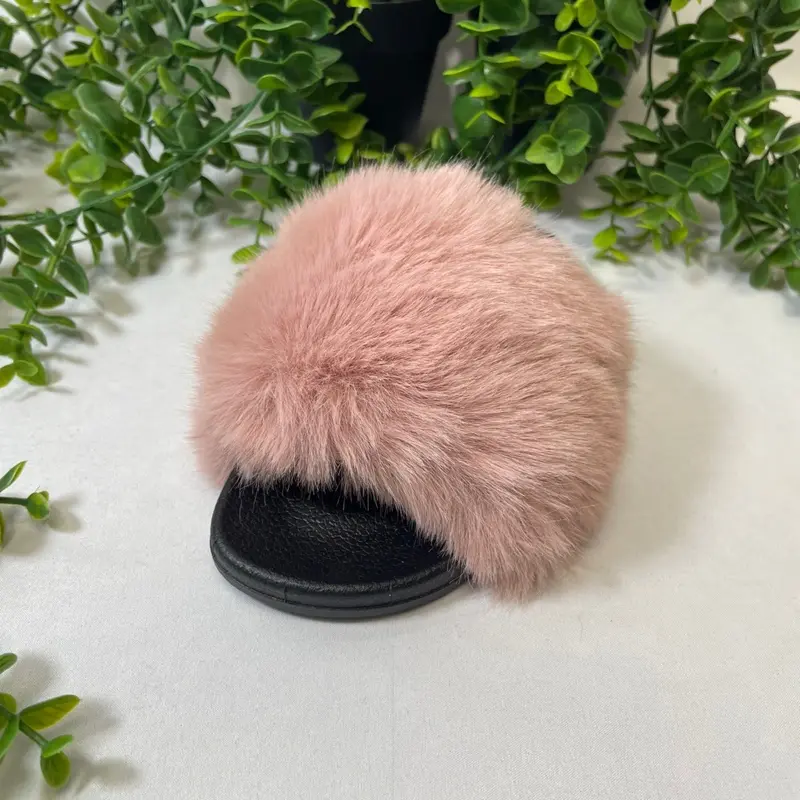 Girl's Comfy Fluffy Slider - Perfect for Summer - GS8377 6