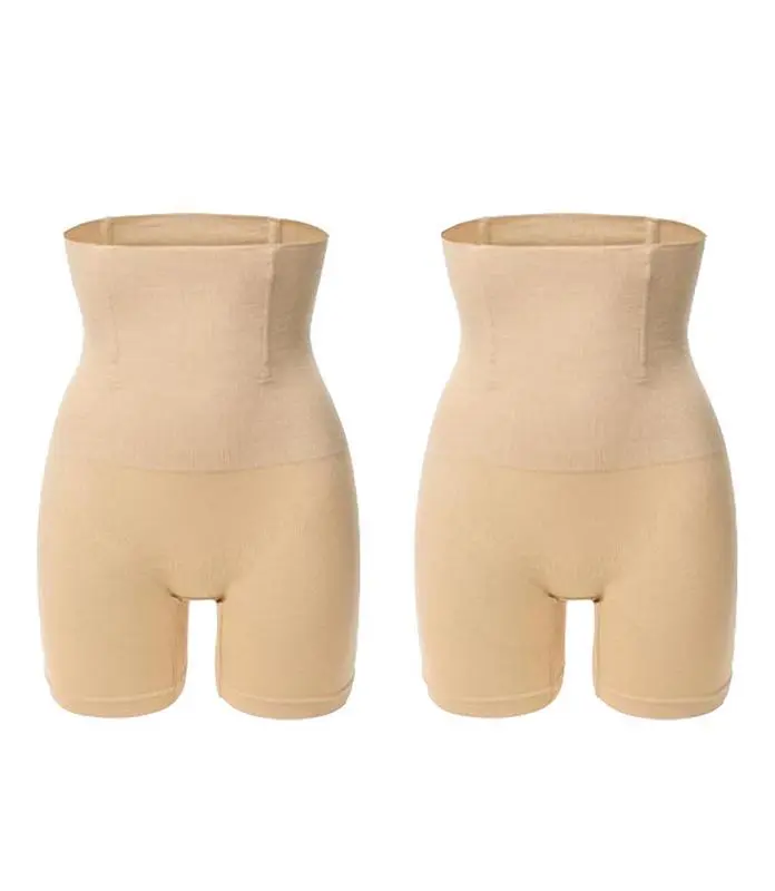 【50% off】2PCS High Waist SeamlessShapewear Panties-Hip Lift & Body Sculpting, Women's Waist Trainer Pants, 2025 New Style forTummy Control & Firm Fit