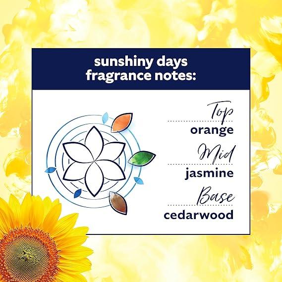 Sunshiny Days Fabric Conditioner with Stay Fresh technology for 100 days of freshness + fragrance* 4.8 L (160 washes) Floral Household Smooth Scented Perfume Flower | Household Cleaner 3