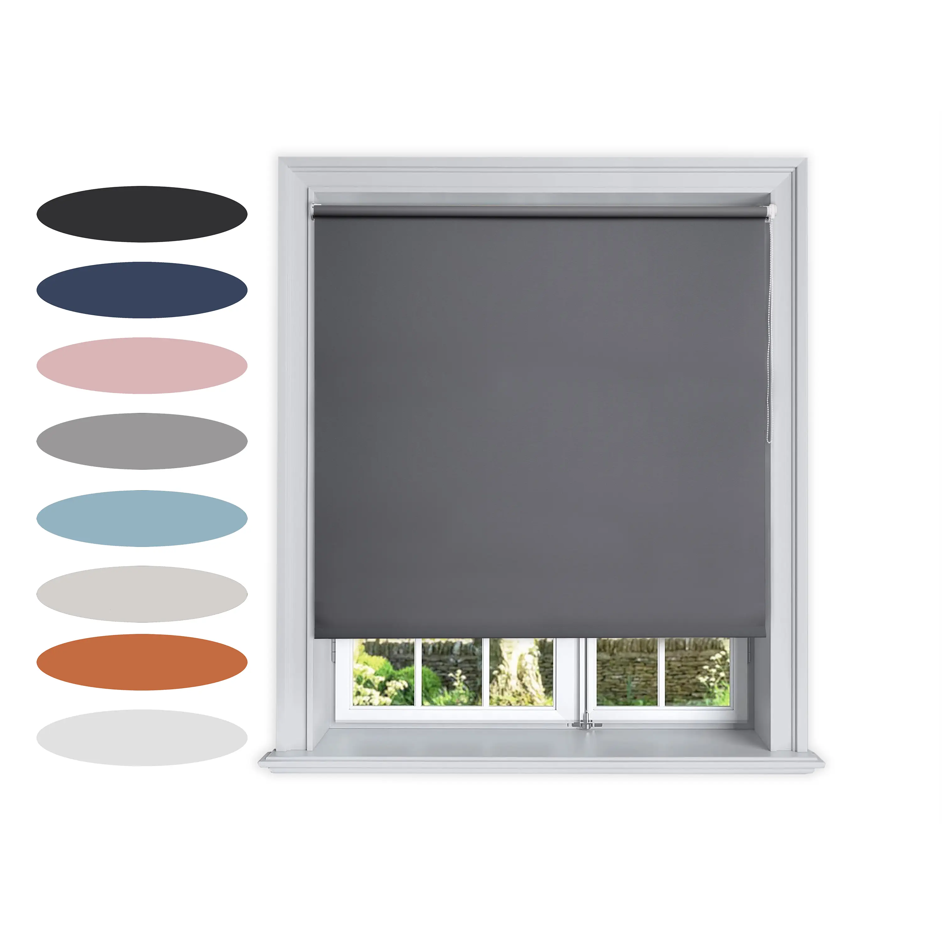 Lister Cartwright Blackout Plain Roller Blinds