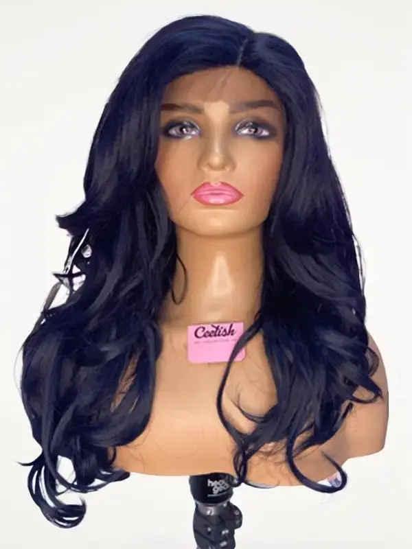 LW TRISHA waves synthetic lace front wig (f5005)
