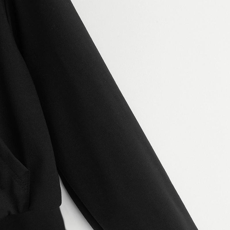 Product Introduction of Zip Up Hoodie Women Solid Color Crop Top Y2k Aesthetic Hooded Tops Loose Leisure Academy Cardigan Tracksuits Autumn Sweatshirts 105