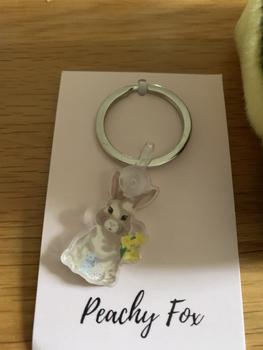 Product Review of Peachy Fox Designs Keyrings from N**a C**n 0