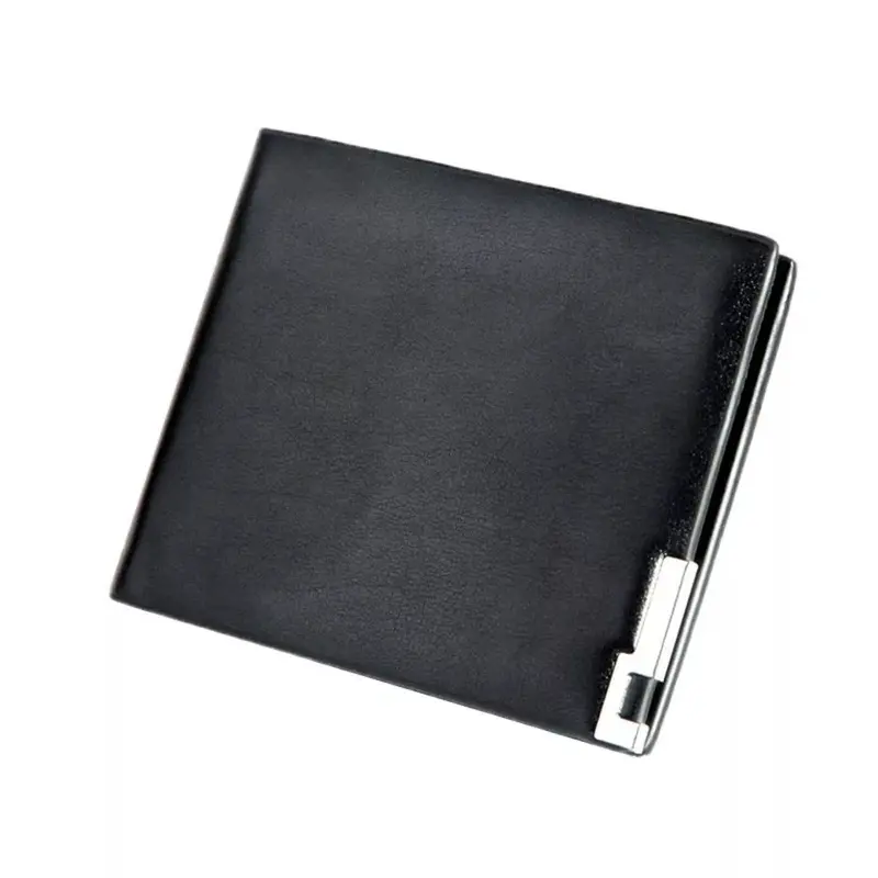 Personalised Engraved PU Leather Wallet for Dad and Son - Perfect Anniversary or Birthday Gift 2
