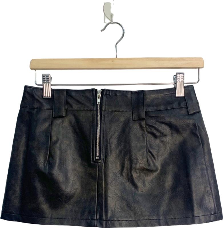 Fashion Nova Black Mini Skirt XS 1