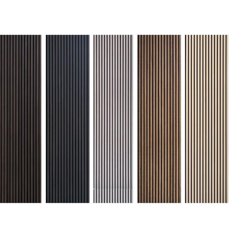Acoustic Wall Panels - Wood Veneer with Strong Felt Backing - 2400mm x 600mm x 22mm - £59 per Sheet 0
