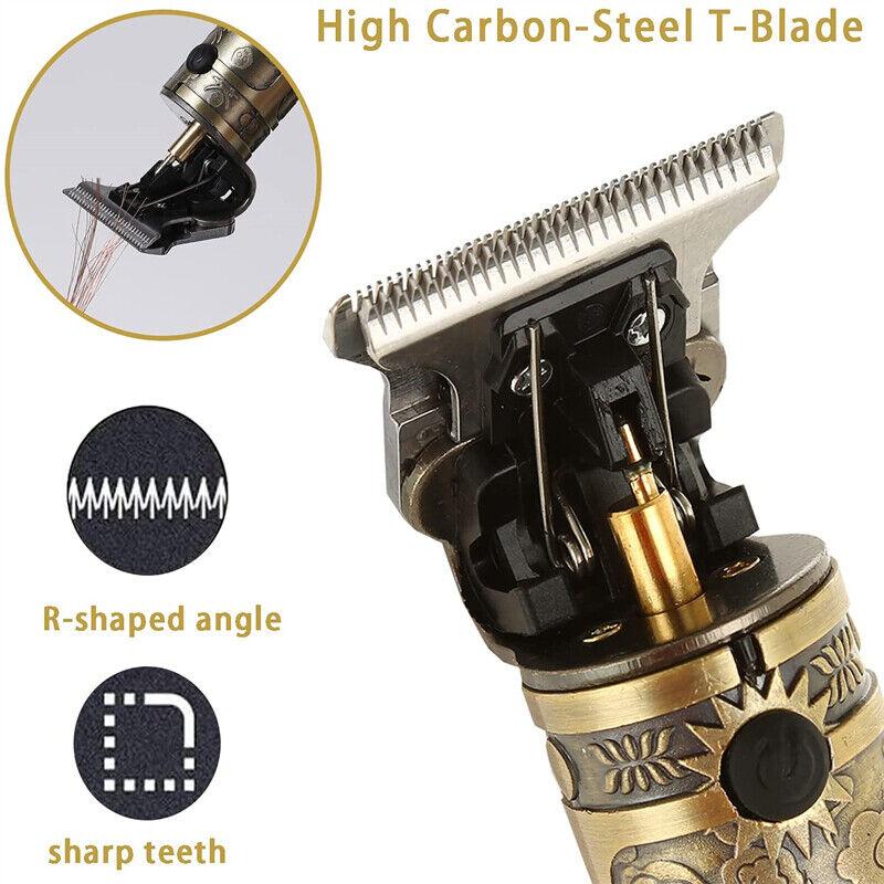Product Introduction of Hair Clippers Men Professional Beard Trimmer,Cordless Electric Self Hair Clippers with LCD Screen,Precision Outliner Trimmer-Smooth Clipping,-Rechargeable Battery,Gifts for Men Comfort Multicolor 8
