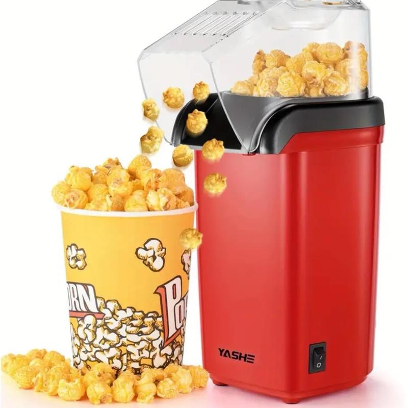 Hot Air Popcorn Maker Machine - 1200W Electric Popcorn Popper with One-Button Operation, Healthy Oil-Free Snacks, Ready in 2 Mins, Perfect for Home Movie Nights, Kids Parties, and Family Gatherings 7