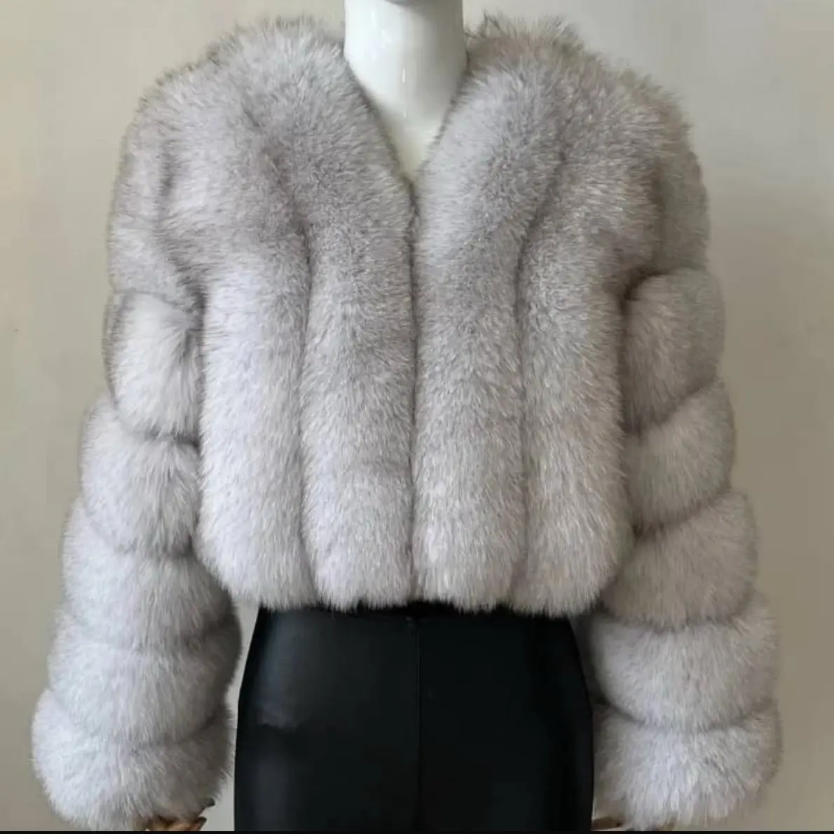 Women's Brittany Fur Jacket - Cozy and Stylish - Coats, Womenswear