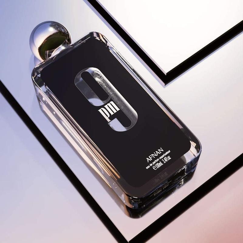[Free Shipping](Hot selling)AFNAN 9 PM for Men Eau de Parfum Spray, 3.4 Oz Perfume Fragrance Produced by Afnan factory men's fragrances 3