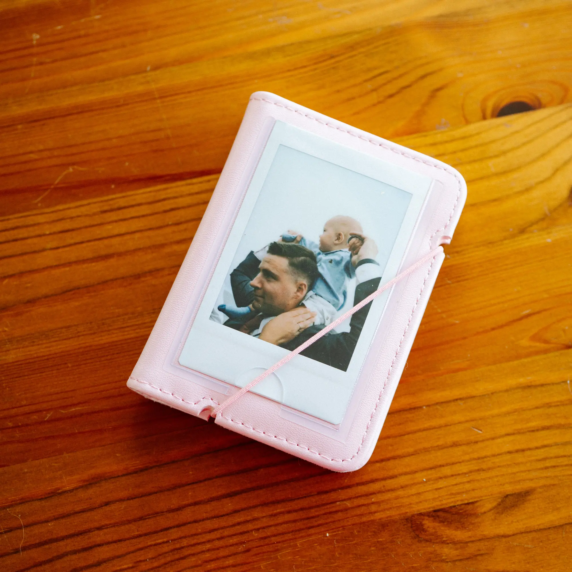 Instax Mini Photo Album | Pearl Pink | Personalised Memory Book | Gift for Her | Couples Photo Album
