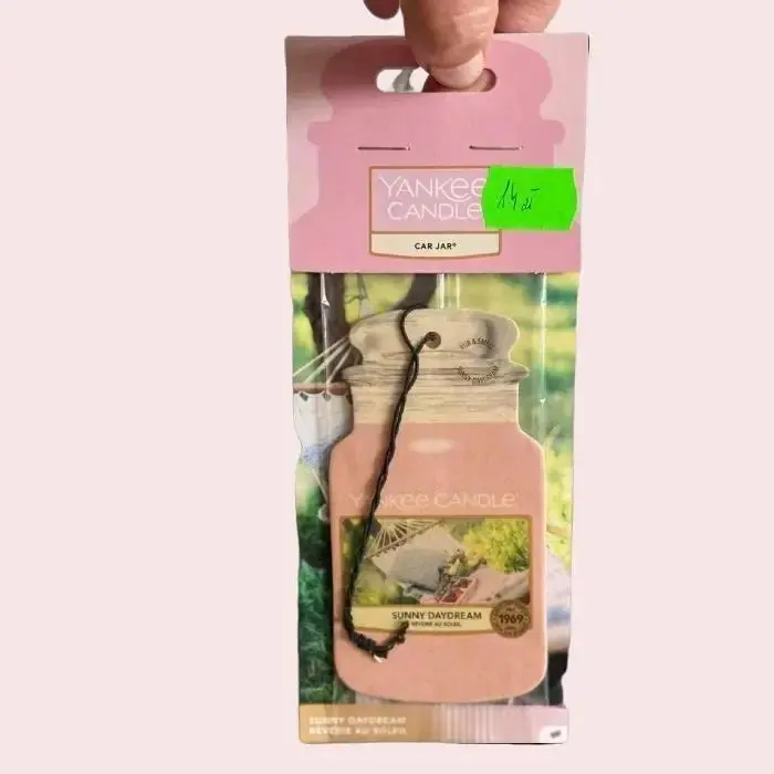 Yankee Candle Sunny Daydream Natural Scenes Car Fragrance - Lovely and Delicate Scent - Single Jar 0