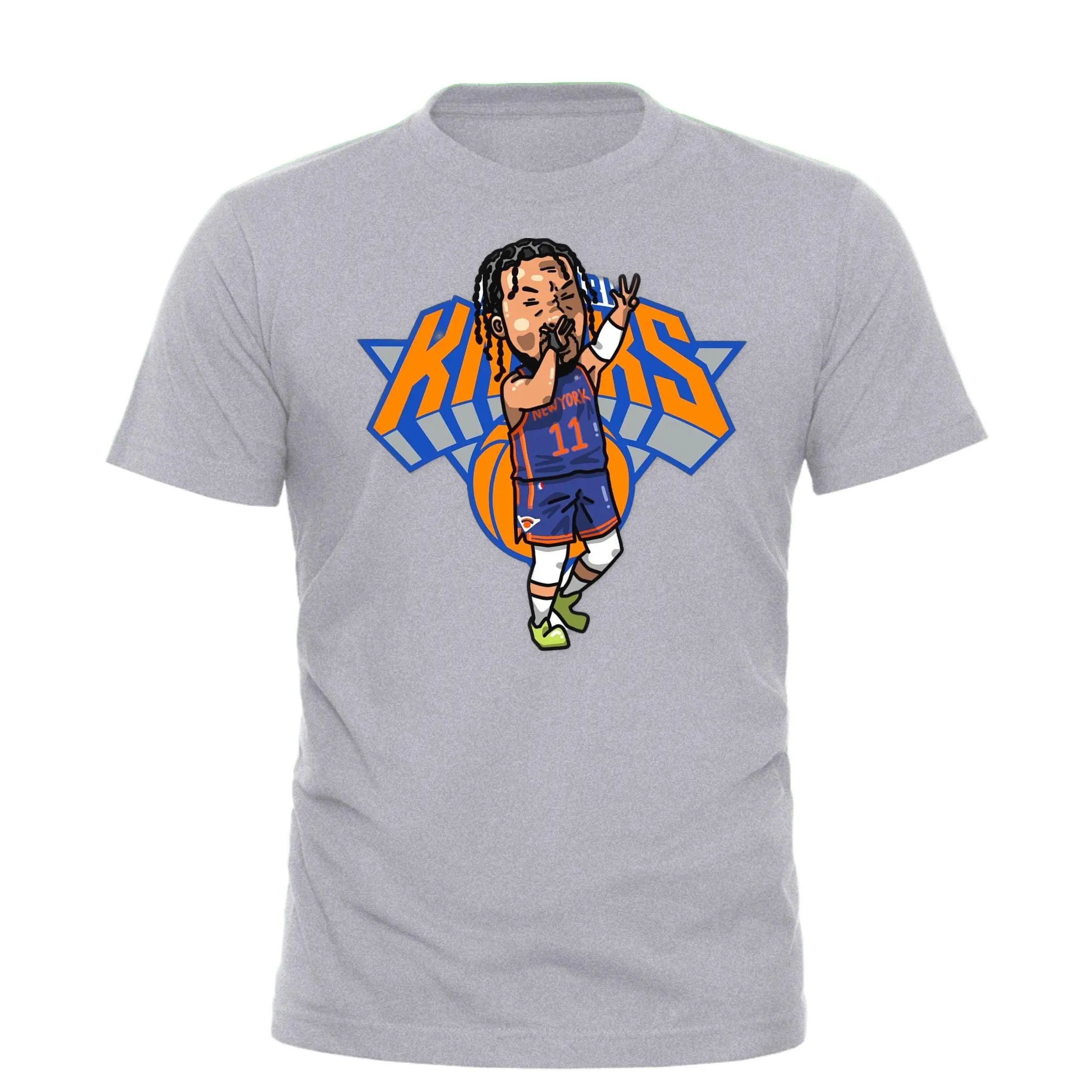 Jalen Brunson Knicks Cartoon Design T-shirt