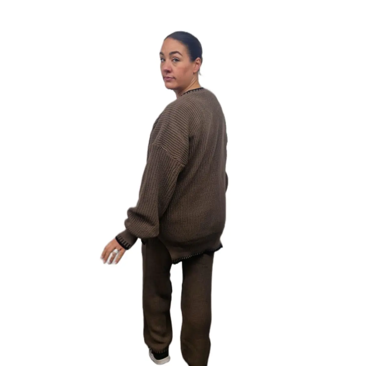 Women's Knitted Jumper Set - 2 Piece - Perfect for Winter - Knitwear, Womenswear