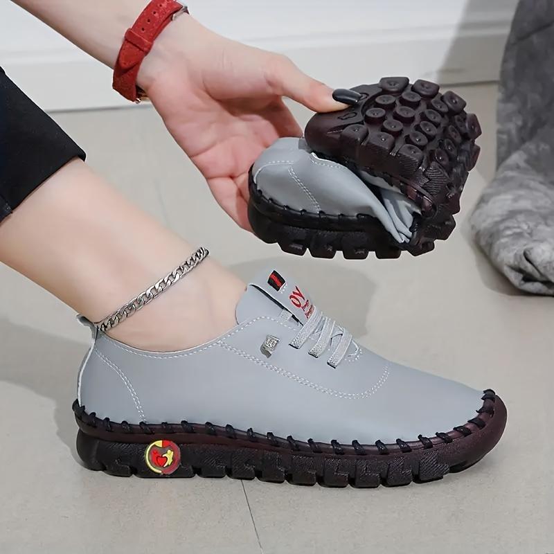 Product Introduction of Women's Slip-Resistant Synthetic Cover Sneakers - Comfortable, Breathable Casual Shoes in White & Multiple Colors (Pink, Blue, Black, Red, Green, Purple) for Spring & Fall 7