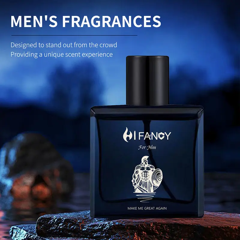 HI FANCY Cologne for Men, 50 ml/1.7 fl.oz Mens, Hypnosis Pheromone  for Men, Men's Lasting Romantic Charm Perfume 4