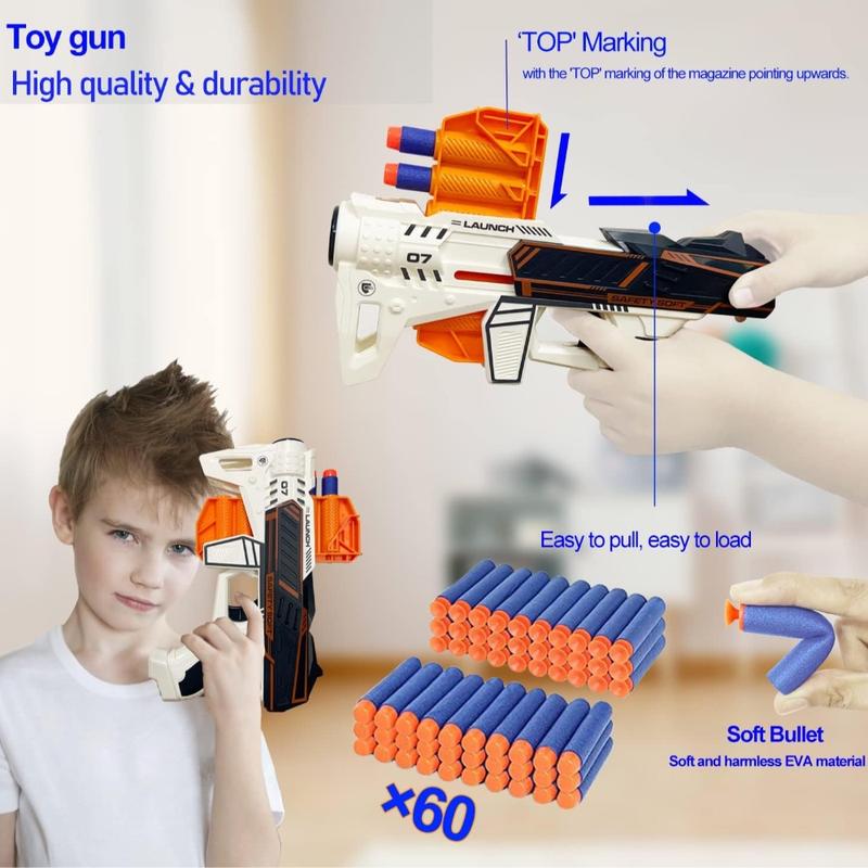 Electronic Digital Target for Nerf Guns,Nerf Gun Toy with Auto Reset Targets,Birthday Presents Halloween Xmas Gifts for 5-10 Year Olds Boys kids 2