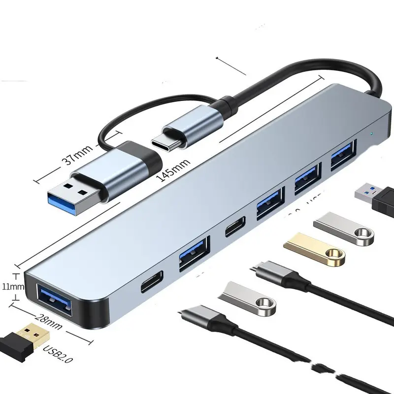 7-in-1 USB Type-C Hub – Multi-Port Adapter with 4K HDMI 3