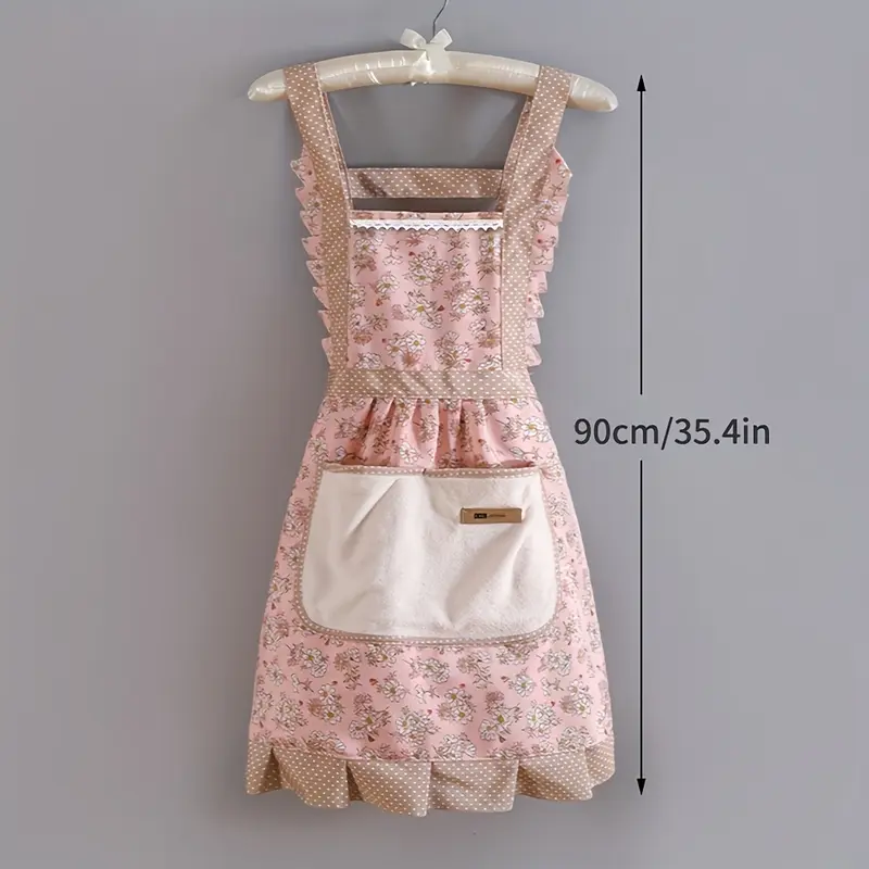 [Breathable Apron] Canvas Apron with Hood | Breathable | Stain-Resistant | Restaurant Server Uniform, Chef Apron Jumpsuit | Kitchen Supplies 2