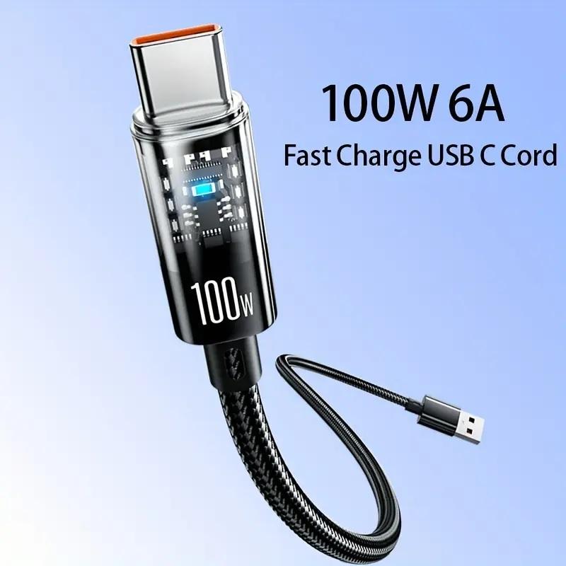 Intelligent Auto Power-Off USB Type-C Charger – Fast Charging & High-Speed Data Smartphone Electronic Cellphone 0