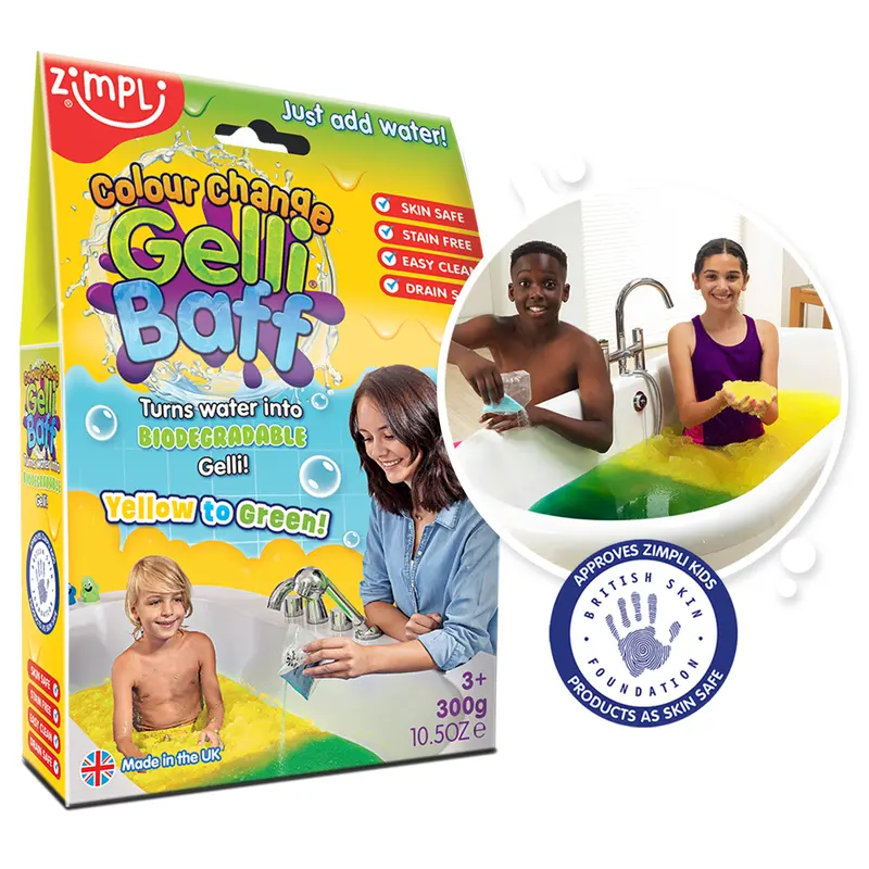 Zimpli Colour Change Gelli Baff - Cosmic Yellow 0
