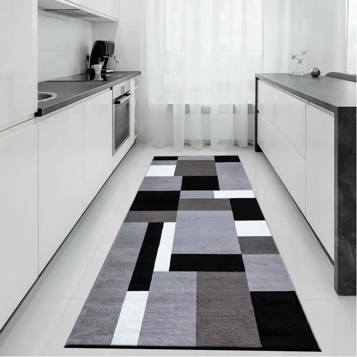 Non Slip KILAS Rugs Door Mats Long Hallway Runner Bedroom Rugs Kitchen Hard Carpet Floor Mat Runner Rugs of tiktok nonslip carpets wave rugs soft fluffy rug livingroom hallway rug washable new large bedroom rugs