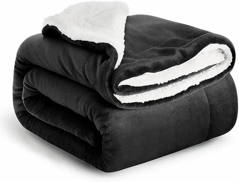 Premium Sherpa Fleece Blanket ideal Blankets and Throws for Sofa