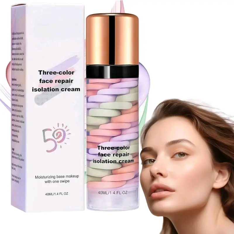 One Step Colour Corrector Primer,Face Primer Makeup,Pore Concealer Primer Cream,Colour Correcting Cream,Make Up Primer Base,Face Base Primer,Skin Primer,Oil Control,Brightening&Moisturizing 0