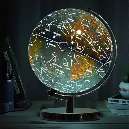14.16cm Rotating Student HD World Globe Geography Educational Decoration Children Learn Globe World Earth Map Teaching Aids 7