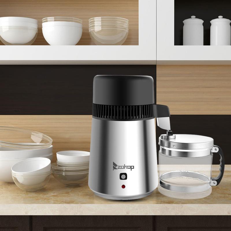 【Replace 66117163】750W Water Distiller Electric Purifier Stainless Steel Glass Water Filters 1