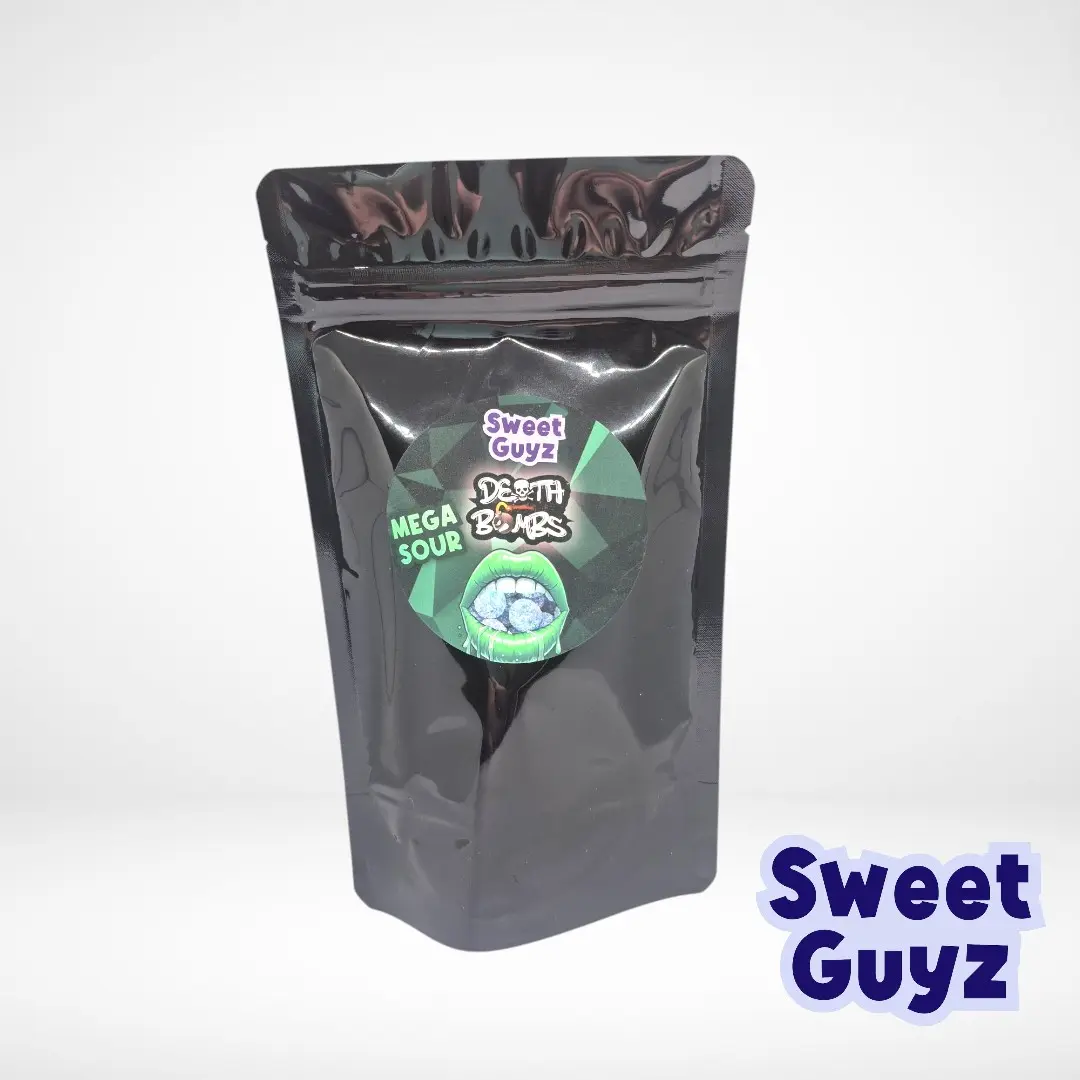 Sweet Guyz - Death Bombs - Mega Sour - Viral (Blow your head off) Candy Snack