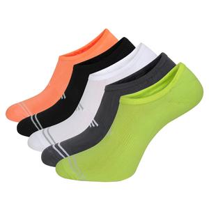 Techni Footsie Socks Assorted 5 Pack for Men Menswear Biker Long Beige  Sport sock invisible socks Unisex comfy green white black socks Plain anti-slip Terri cushioning, Ankle Support