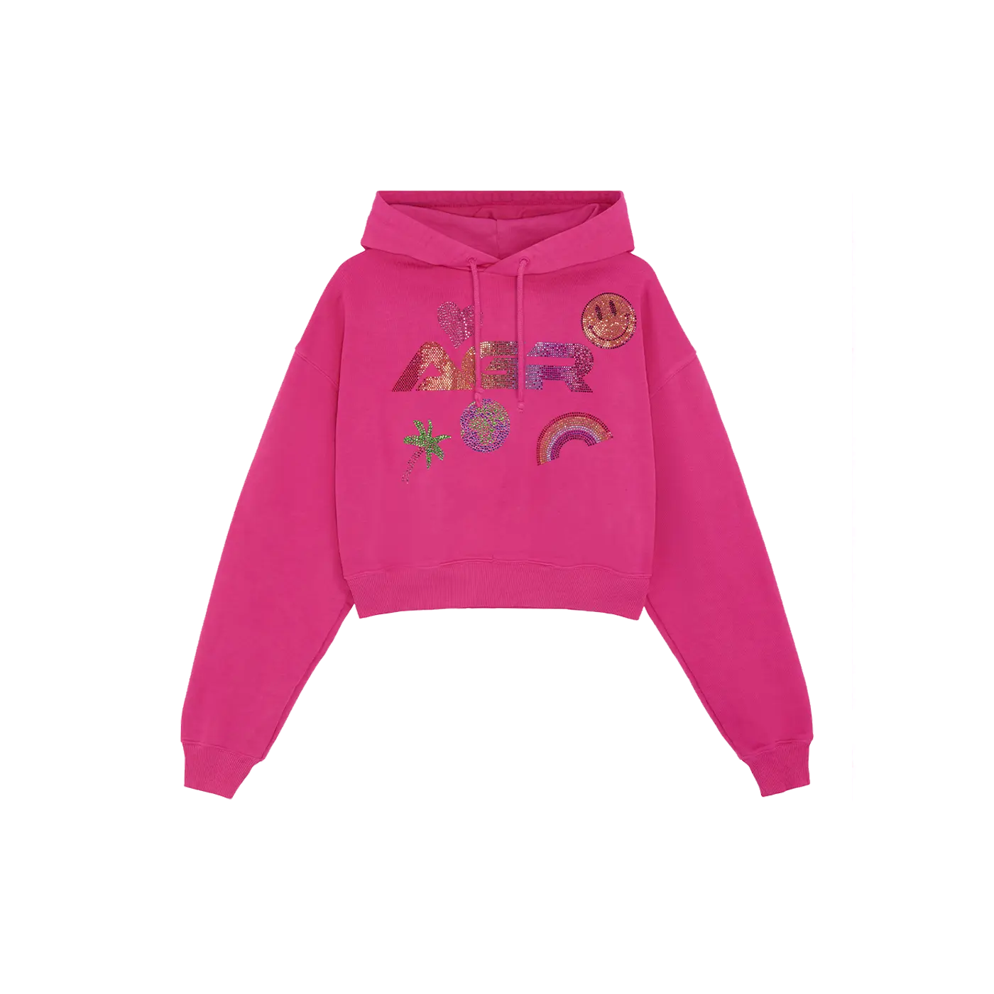 Womens Cropped Hoodie