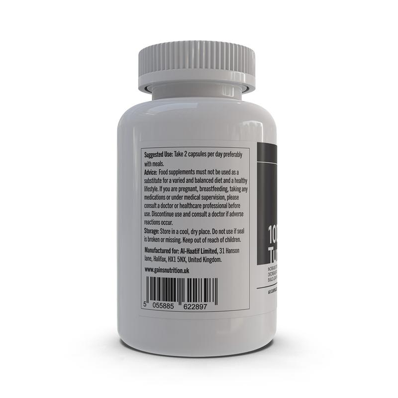 Turkesterone Supplement, 60 Capsules, 500mg each, 1000mg per Serving 2