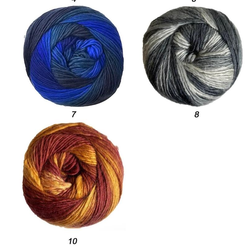 Knitco Elegant Dk 100% Acrylic Yarn Ombré Effect 1 x 150g - 420m crochet uk 2