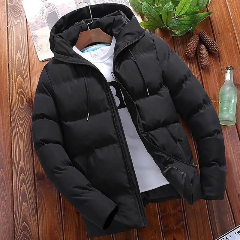 Product Introduction of 2024Men's Winter Coat Men's Casual Jacket Warm hooded thick down jacket Men's Winter Coat Outdoor wear men's 1